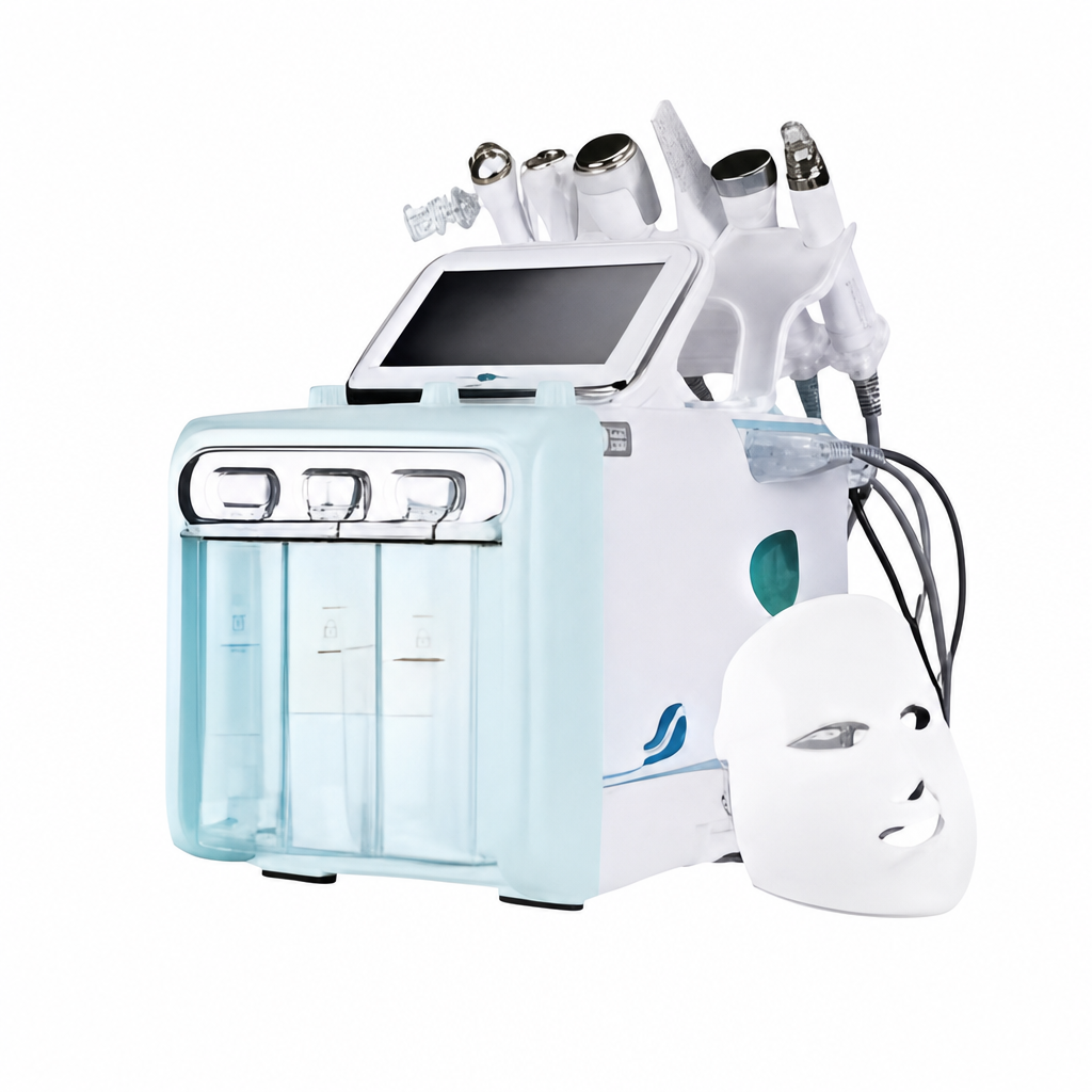 7+1 LED Maskeli Hydrafacial Cilt Bakım Cihazı